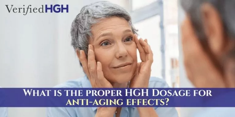 What is the proper HGH Dosage for anti-aging effects